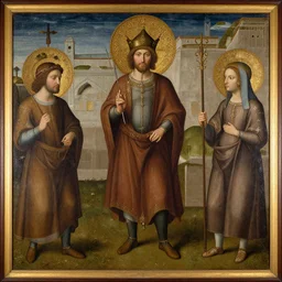 medieval paintings but art
