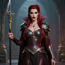 beautiful vampire warrior queen, highly detailed, 8 k, hdr, award - winning, trending on artstation, anne stokes, photorealistic