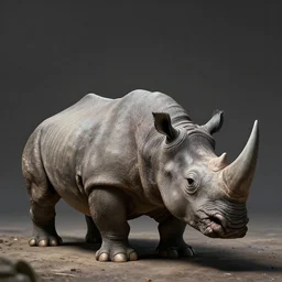 elon musk as a rhinosaurus