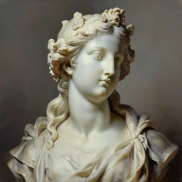 baroque statue vaporwave portrait painting, trending on art station, 4k UHD, 8k, painting illustration, high detail