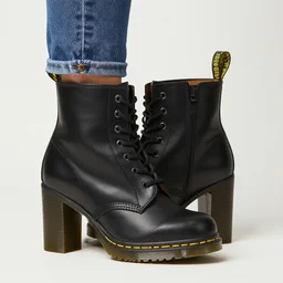 Doc Martens shoe as a highheel
