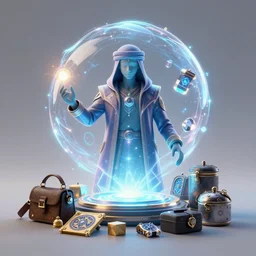 skill arab magic geek inside matrix deepdream radiating a glowing aura stuff loot legends stylized digital illustration video game icon artstation lois van baarle, ilya kuvshinov, rossdraws,
