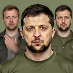 highly detailed full portrait of volodymyr zelensky, art by donato giancola and ruan jia and carl larsson and magali villeneuve. trending on artstation, intricate details, energetic composition, golden ratio, concept art, illustration, elegant art