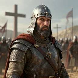 portrait of the first crusade siege, hyper - realistic, unreal engine, octane render, digital art, trending on artstation, 8 k, detailed, atmospheric, immaculate