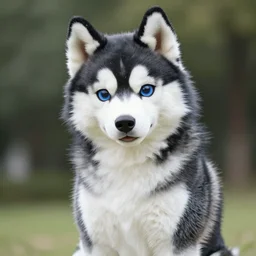 an anthropomorphic husky, fursuit!!!!, cosplay