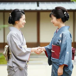 ksi shaking hands with ruka sarashina