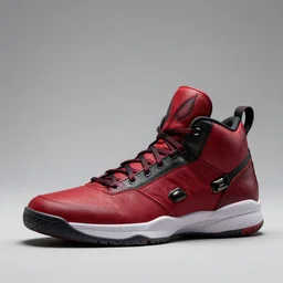 basketball sneakers concept of deadpool, trending on artstation, smooth, sharp focus