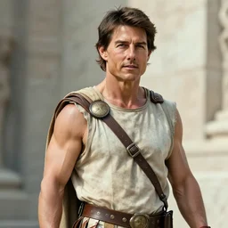 Tom Cruise as a Greek God, where no mission is impossible, trending on artstation