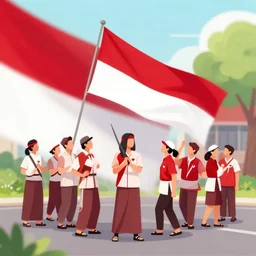 indonesian independence day celebration
