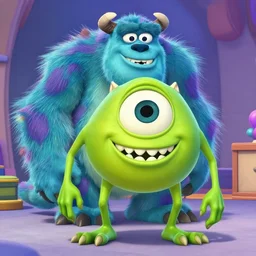 mike wazowski from monsters inc. in tekken