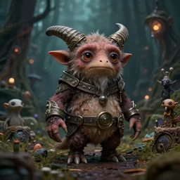 friendly golem on a dusky biome, oddities everywhere, enchanted, magical, cinematic shot, intricate, ornate, photorealistic, ultra detailed, realistic, 100mm, photography, octane, high definition, depth of field, bokeh, 8k, behance, artstation