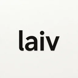 modern minimalist logotype for laiv