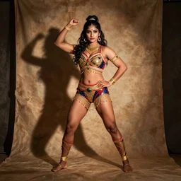female indian summo wrestler