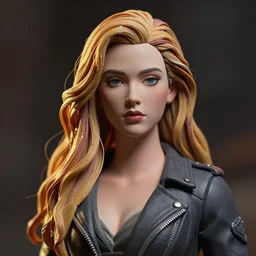a plasticine character by Justin Gerard and richar corben ,epic composition, cinematic shot, 80mm ,