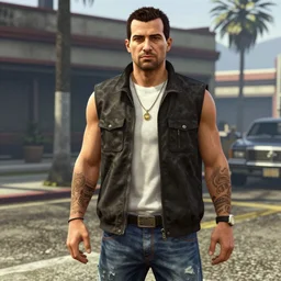 Jesse Pinkman imagined as a GTA V Character, highly detailed