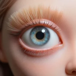 Color photo of an unbrushed cyclops without nose and with one giant eye, high quality photo, 85mm, focused, fantasy, concept art