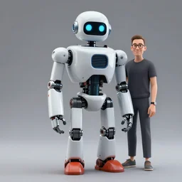 Robot Iggy Pop 80% robot 20%man