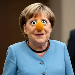 angela merkel as muppet