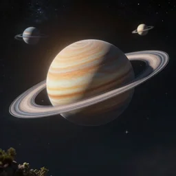 a miniature model of the solar system, tilt shift