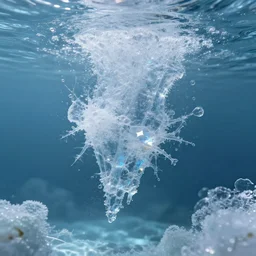 icy submerged transparendigitalart leaked aquatic noticing digitalart