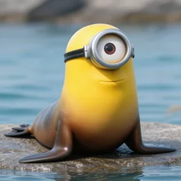 sea lion as a minion
