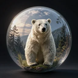 spherical polar bear