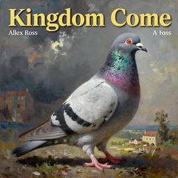 A Kingdom Come cover featuring a majestic fat Pigeon by Alex Ross, oil painting