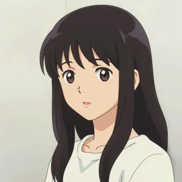 portrait of a girl made by makoto shinkay