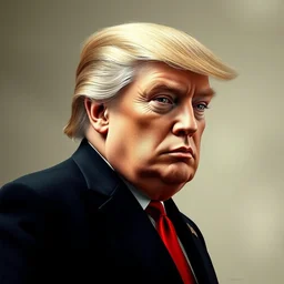 trump in the style of mark ryden