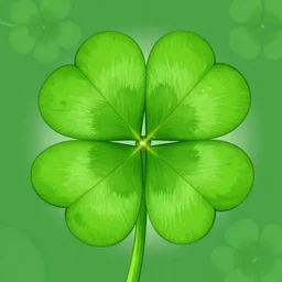 a clover with millions of leafes
