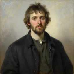 character, painting by alexander rostov