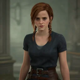 Screenshot of Emma Watson in Amnesia, Frictional Games