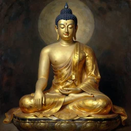 Siddhartha gautama buddha in his glory by William Adolphe Bouguereau