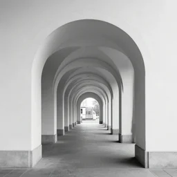 train station archway by andreas franke