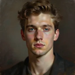 painting of a man