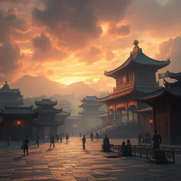digital art, the forbidden city, octane render, detailed, brawl stars, unreal engine 5, cinema 4 d cinematic, artstation, greg rutkowski