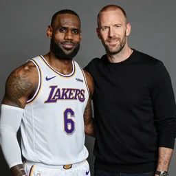 Jason Statham as LeBron James