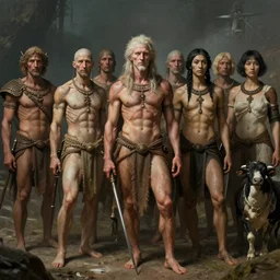 the ancient race of slogoburetarians. concept art by greg rutkowski, john j. park, jason chan, noah bradley, feng zhu, gintas galvanauskas, gustave courbet, rosa bonheur, edward hopper. sharp focus, cinematic atmosphere, detailed and intricate, perfect anatomy