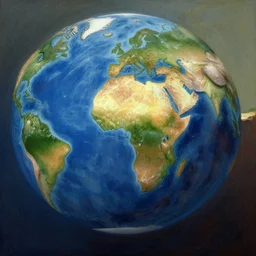 illustration of the edge of the world, realistic painting, classical painting, high definition, digital art, matte painting, very detailed, realistic