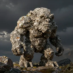 a rock golem by titus lunter
