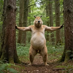 funniest picture in the world in the forest