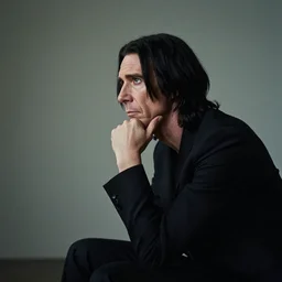Nick Cave pondering his Orb by Todd Lockwood