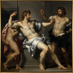 an artwork by agostino carracci