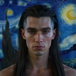 starry starry night! dream hyperrealistic dslr film still of asmongold, long stringy hair, combover, stunning 8 k octane comprehensive 3 d render, inspired by istvan sandorfi & greg rutkowski & unreal engine, perfect symmetry, dim volumetric cinematic lighting, extremely hyper - detailed, incredibly real lifelike attributes & flesh texture, intricate, masterpiece, artstation, stunning