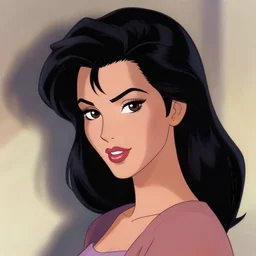 lovely woman character portrait, by don bluth, highly detailed, dynamic shadows, 4 k, wallpaper - 1 0 2 4