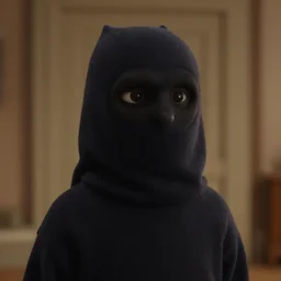 photo realistic close up of the actor playing the cartoon character sandman. high quality. 4 k