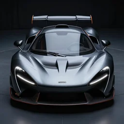 photo of a mclaren scifi concept car, cinematic, fine details, symmetrical, 4 k