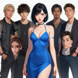 portrait robot girl in a blue bikini dress, trending on artstation, pixiv, 8 k ultra hd, stanley artgerm lau, wlop, rossdraws, james jean marc simonetti ruan jia and mandy jurgens and artgerm and william - adolphe bouguerea sakimichan