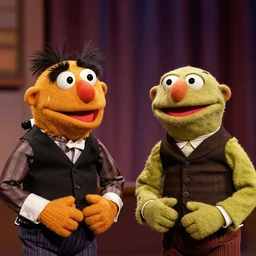 the muppet show by vermeer and hieronymus bosch