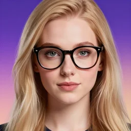 highly detailed closeup portrait of queen of nerds, really epic gradient, by atey ghailan, by greg rutkowski, by greg tocchini, by james gilleard, by joe fenton, by kaethe butcher, gradient yellow peanut rainbow, black and white color scheme, grunge aesthetic, graffiti tag wall background